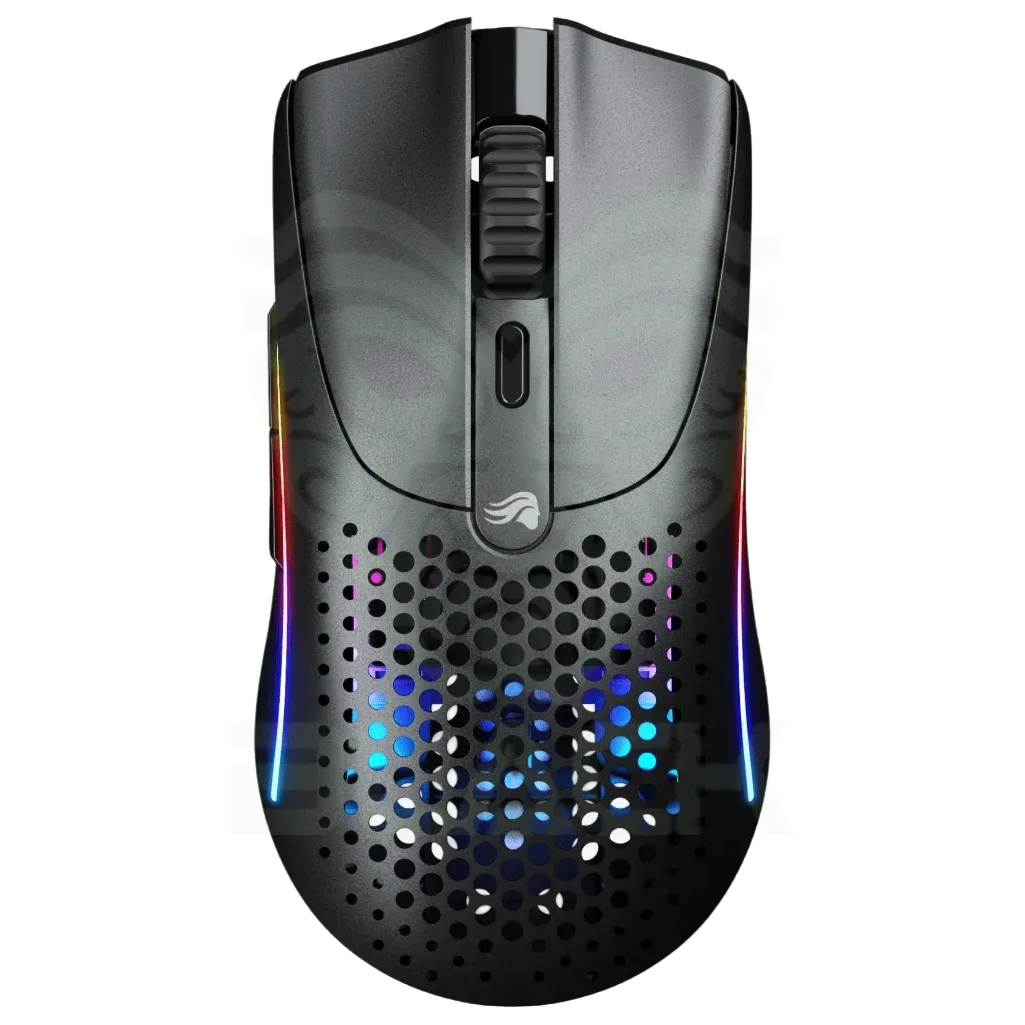 MOUSE GLORIOUS MODEL O 2 MINI WIRELESS 2.4GHZ BLUETOOTH MATTE BLACK 26K DPI 49GR RGB
