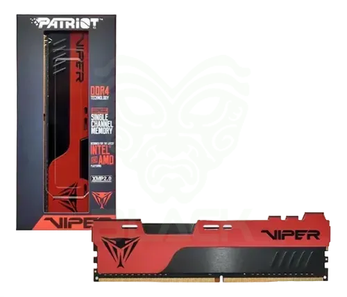 MEMORIA PATRIOT DDR4 VIPER ELITE 2 16GB 3200 MHZ CL18 RED/BLK PE000829