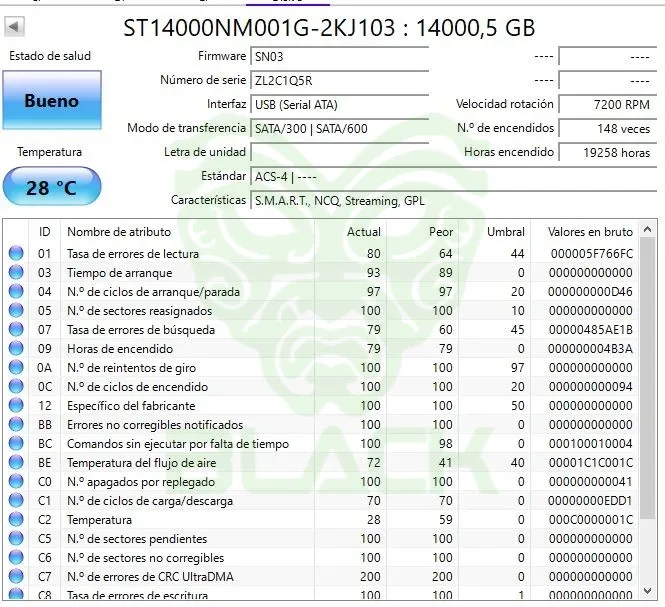HDD Seagate Exos X16 14 TB OEM