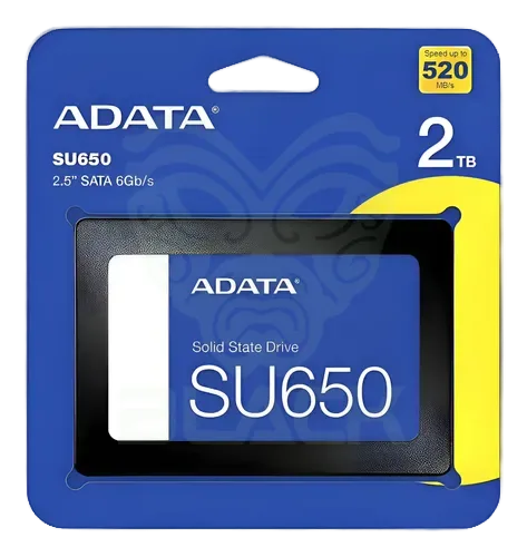 DISCO SSD ADATA 2TB SU650 SATA 6GB/S 2.5"