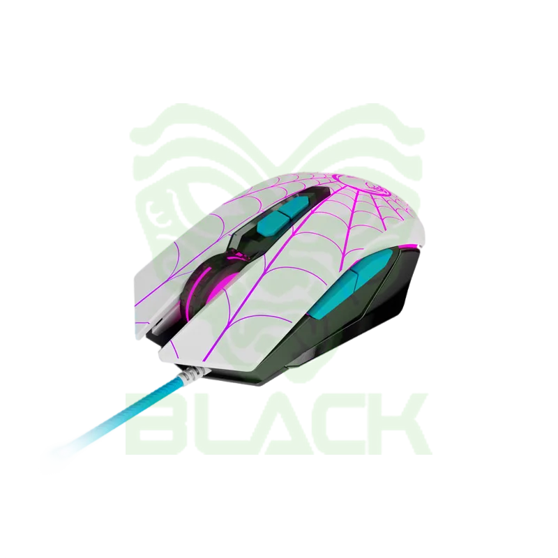 MOUSE GHOST SPIDER X-TECH OPTICO 7 BOTONES