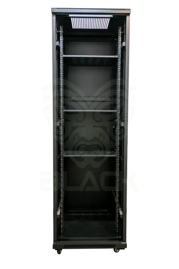 RACK GLC RACK 45U-600MM PROF PTA VIDRIO DESAR GLC