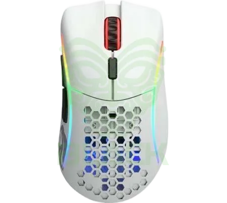 MOUSE GLORIOUS MODEL D WIRELESS 2.4GHZ BLUETOOTH 5.2 MATTE WHITE 68GR 110HS