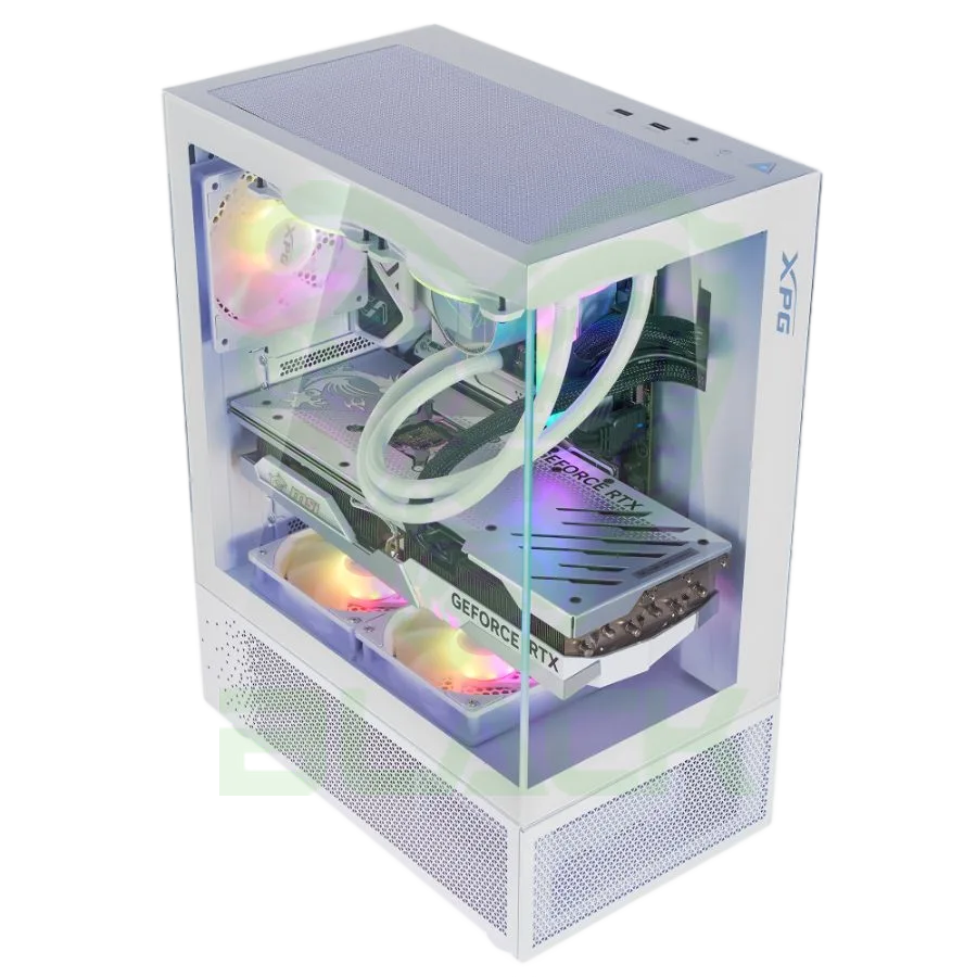 GABINETE XPG GAMING INVADER X MINI WHITE
