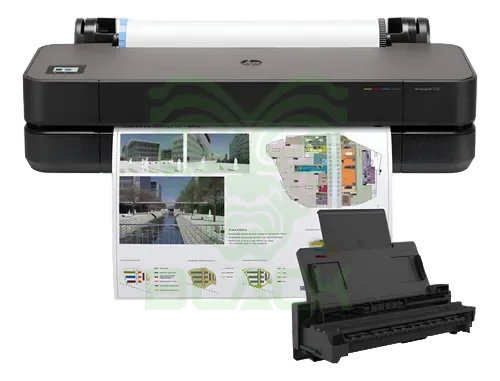 PLOTTER HP T250 DISIGNET WIFI 61CM (5HB06D) + BANDEJA (8AJ60A)