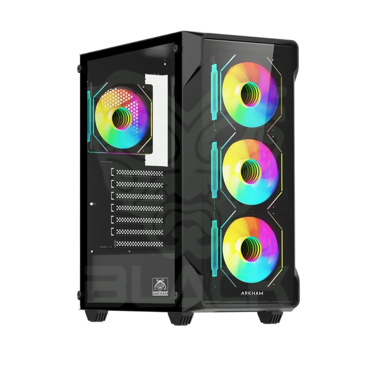 GABINETE ARKHAM CANCRI ECO 4X FAN ARGB ATX