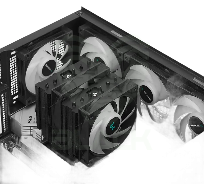 COOLER FAN DEEPCOOL AG620 WH ARGB 120MM