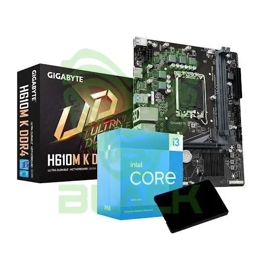 COMBO ECOVISION INTEL I3-13100F + MOTHER + SSD 480GB