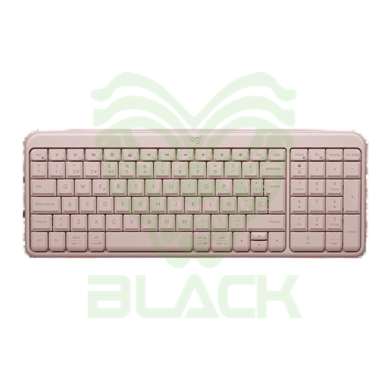 TECLADO INAL LOGITECH K250 ROSA