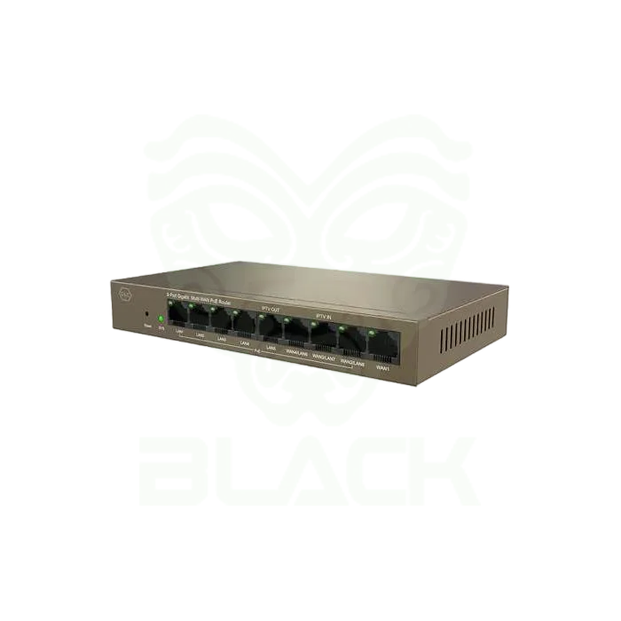 ROUTER 3 EN 1 GLCFI 9*GE POE - GLC-M2-8P