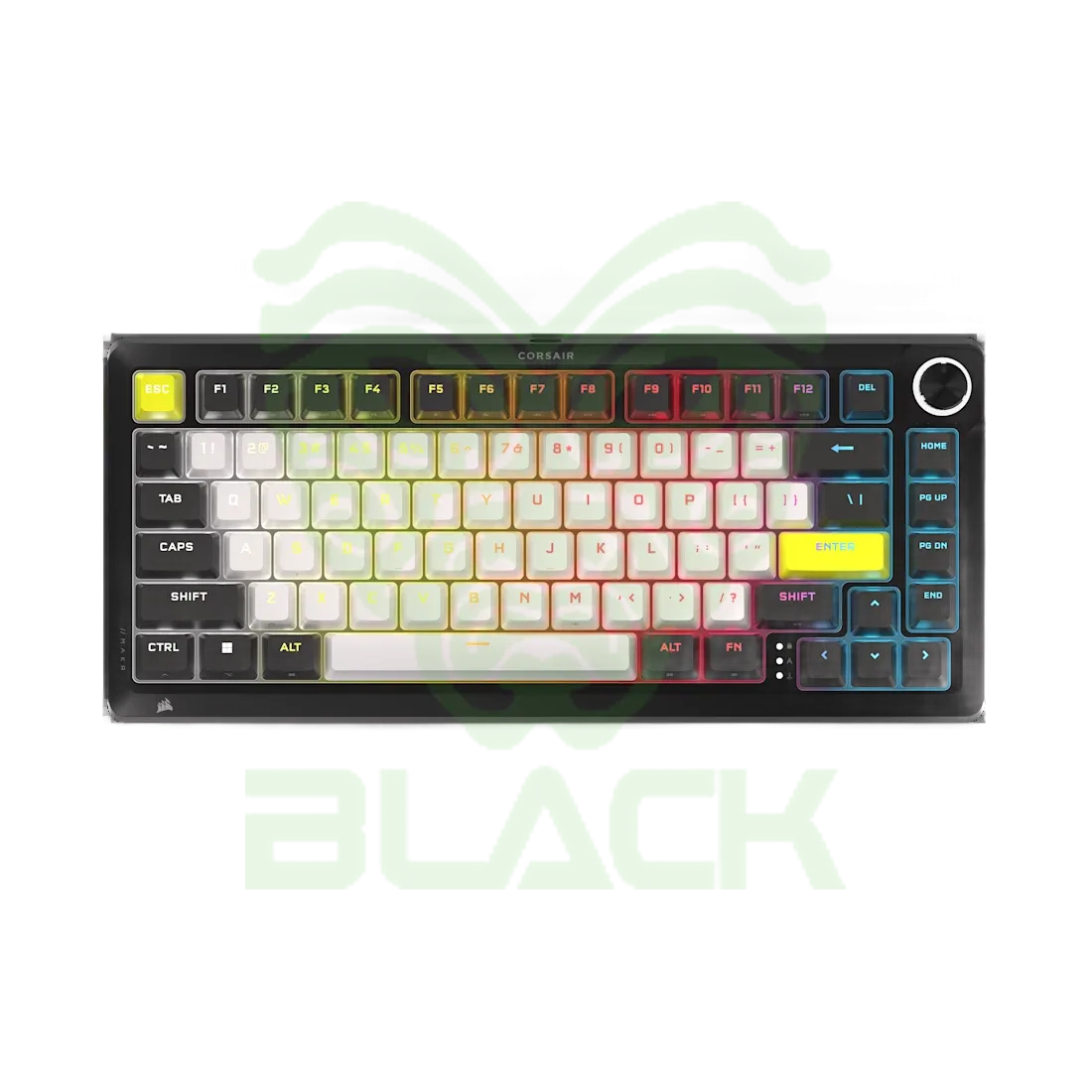 TECLADO MAGNÉTICO CORSAIR MAKR PRO 75 HALL EFECT DIY ENGLISH BLACK