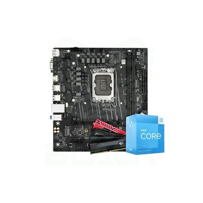 COMBO ECOVISION INT 13100F + H610 DDR4