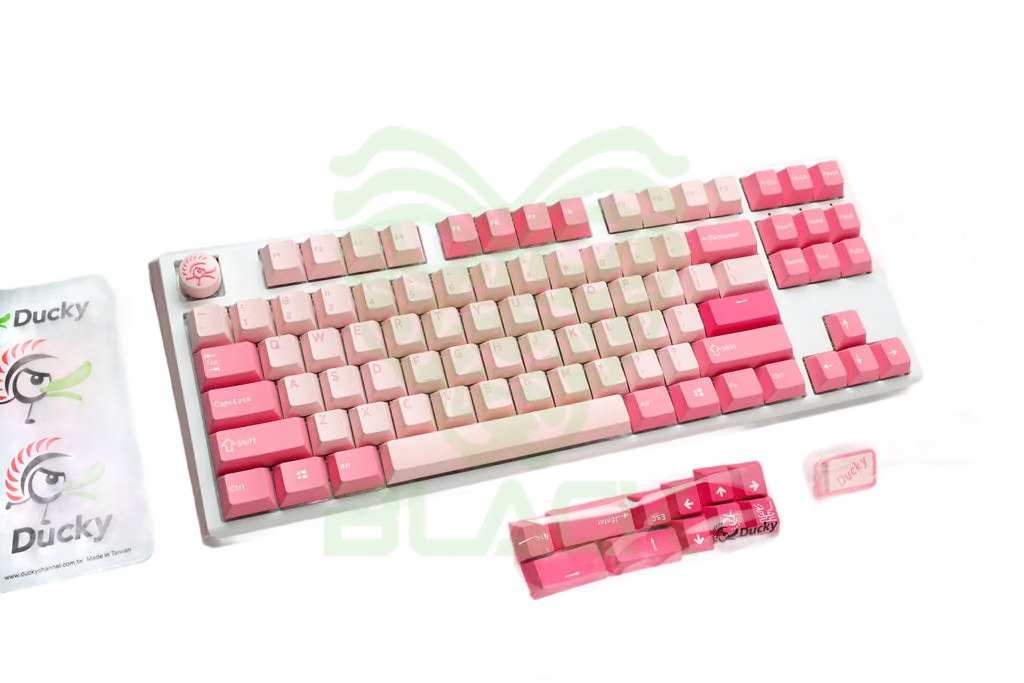 TECLADO MECANICO DUCKY ONE 3 DUCKY ONE 3 GOSSAMER PINK TKL HOTSWAP DOUBLE SHOT PBT