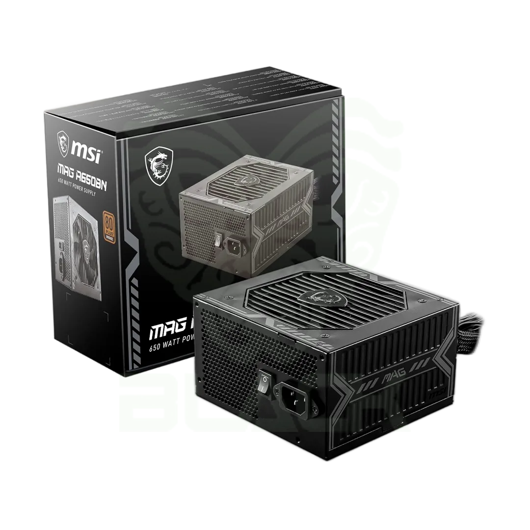 Fuente Pc MSI MAG A650BN 80+ Bronce