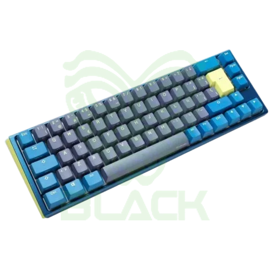 TECLADO MECANICO DUCKY ONE 3 DAYBREAK SF TECLAS AZULESINTERRUPTOR ROJO SILENCIOSO INGLES PBT DOBLE DISPARO SIN COSTURAS ESTUCHE SUPERIOR AZUL ESTUCHE