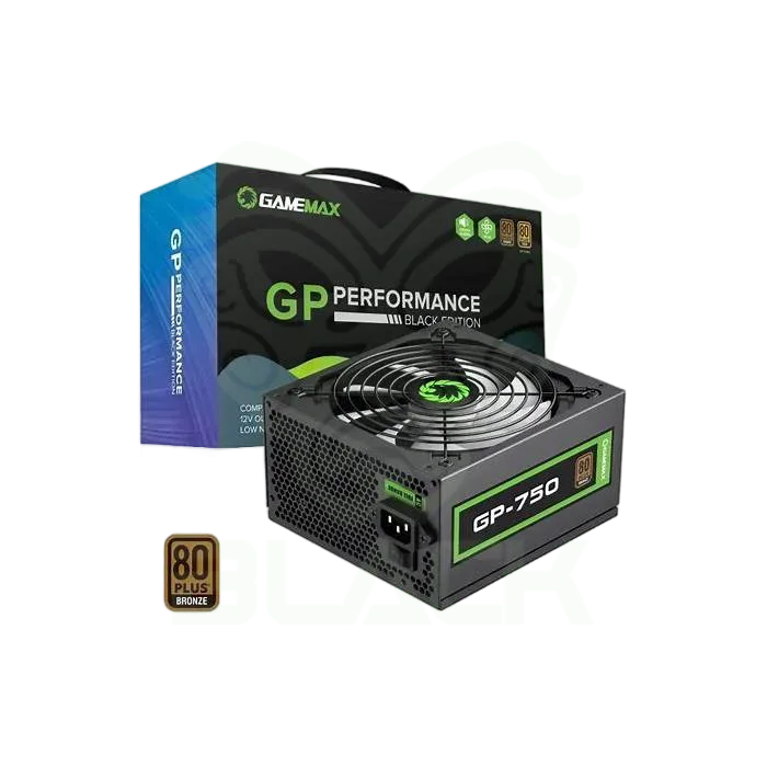 FUENTE 750W GAMEMAX 80 PLUS BRONZE GP-750