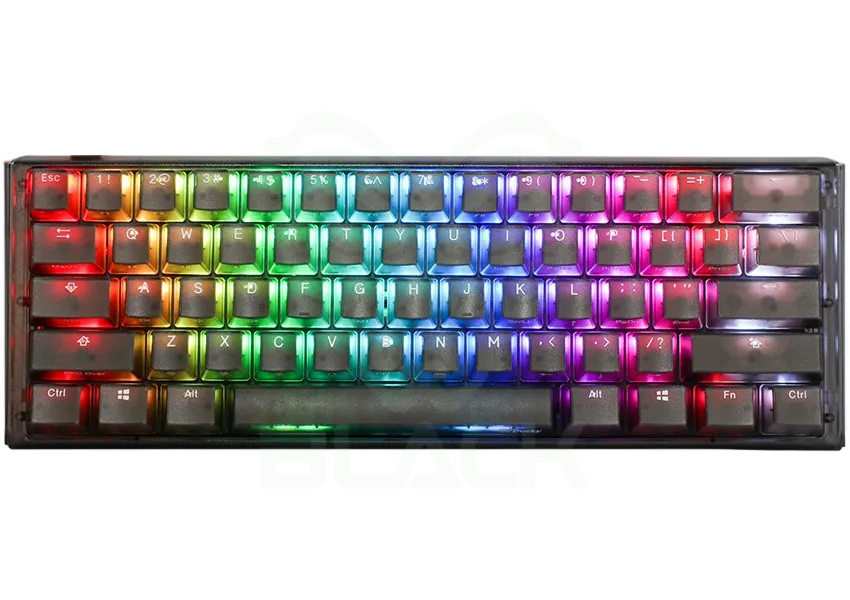 TECLADO MECANICO DUCKY ONE 3 DAYBREAK RED SW /ES/ AURA BLACK RGB