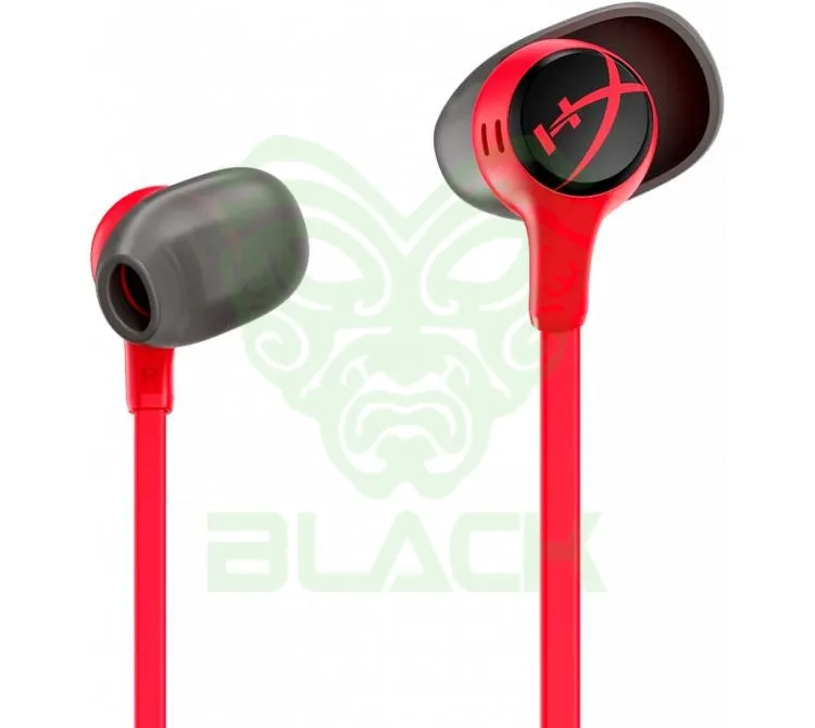 AURICULARES HYPERX II IN EAR BLACK/RED
