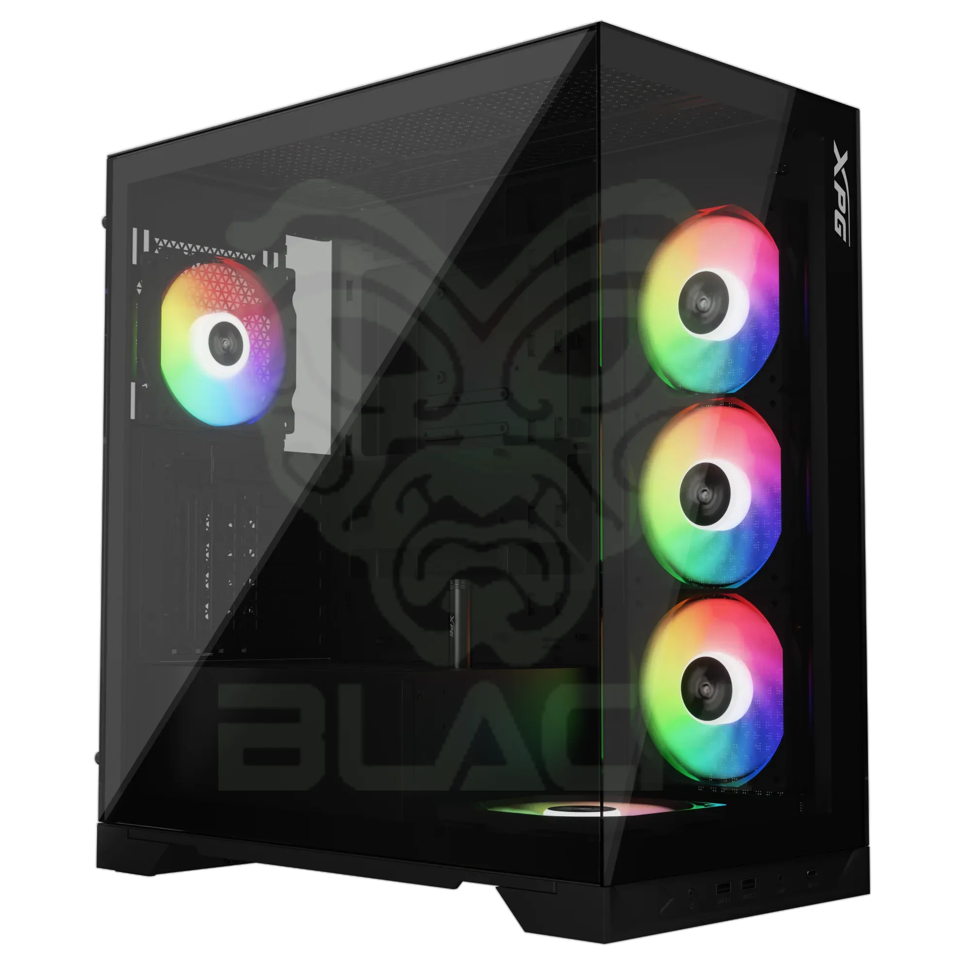 GABINETE XPG GAMING INVADER X BLACK