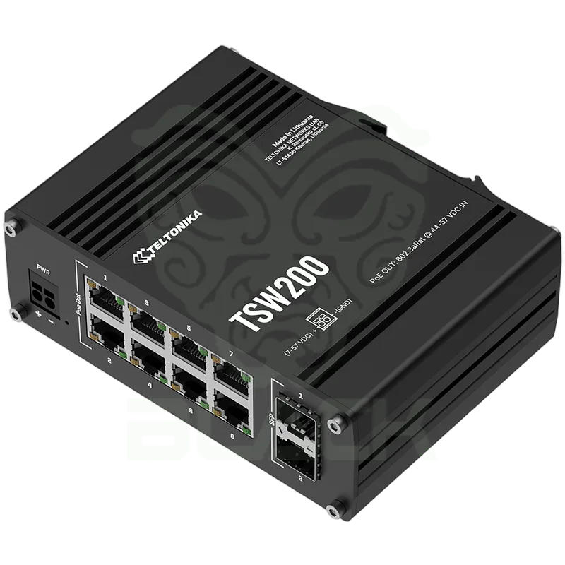 TELTONIKA NETWORKS SWITCH TSW200 LTE POE SWITCH