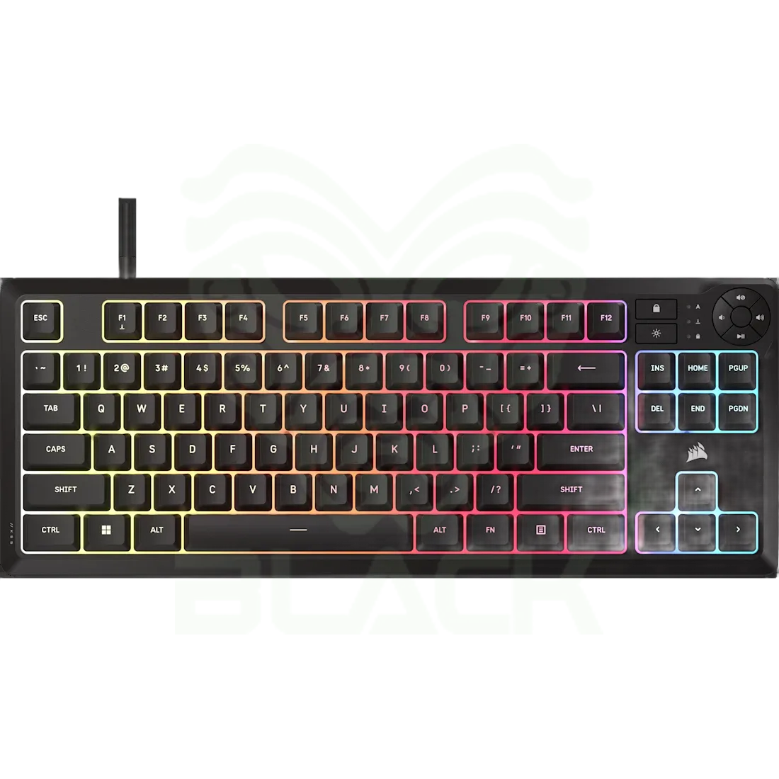 TECLADO MEMBRANA CORSAIR K55 CORE RGB ICUE ESP