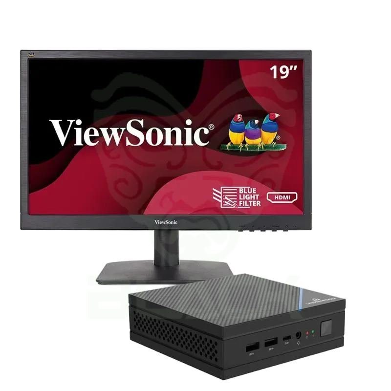 COMBO MINIPC UNDERWOOD VOT 5095 + MONITOR 19" VIEWSONIC VA1903H