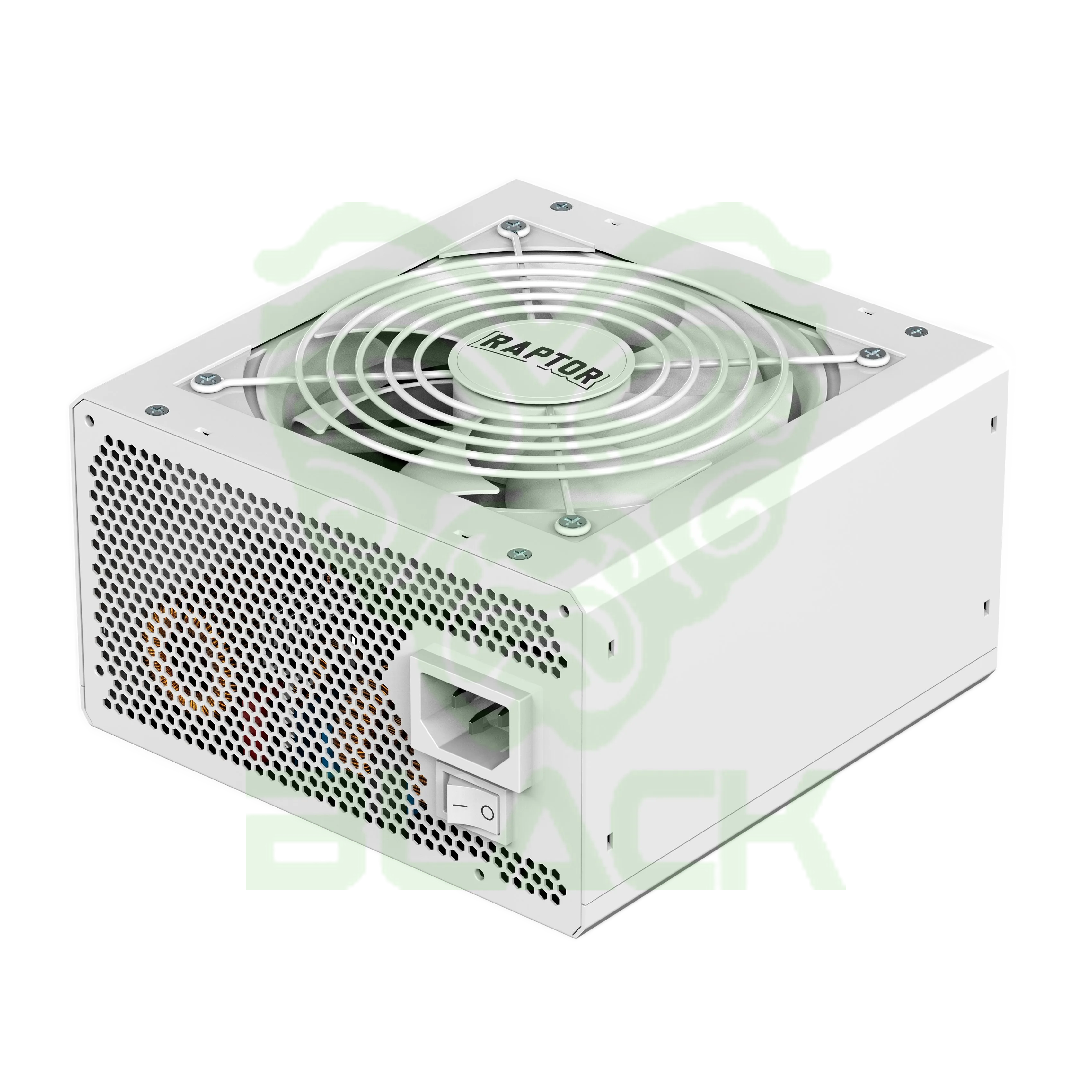 FUENTE RAPTOR VOLT 1000W 80 PLUS GOLD FULL MODULAR PCIE 5.1 BLANCA