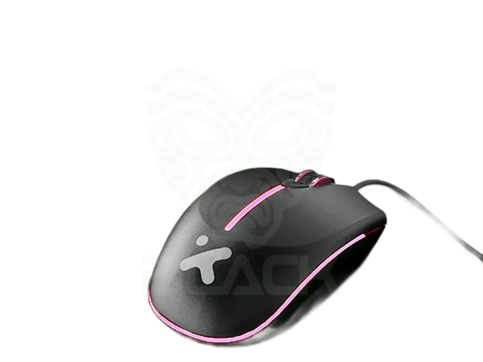 MOUSE C/CABLE XTECH 2400 DPI , 4 BOTONES , LED