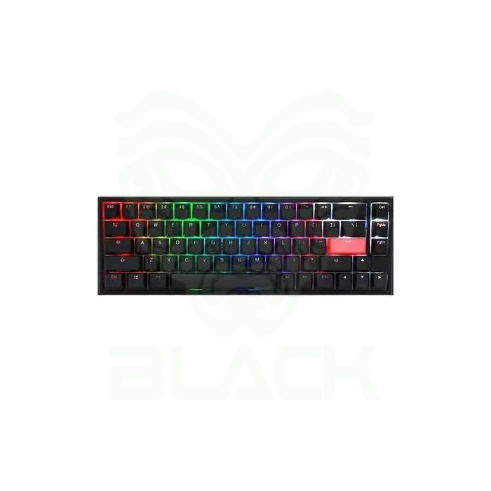 TECLADO GAMER DUCKY ONE 2 SF RGB KAILH JADE SWITCH DOUBLE SHOT PBT MECANICO
