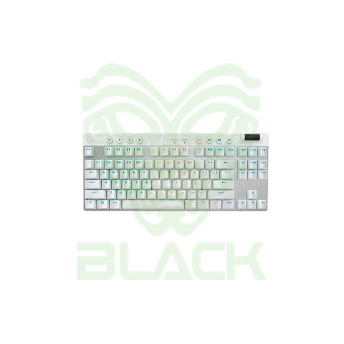TECLADO LOGITECH G PRO X TKL LIGHTSPEED INGLÉS WHITE