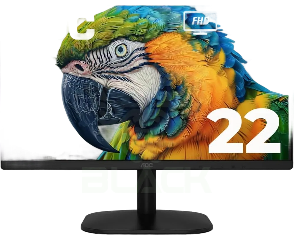 MONITOR AOC 22B2HM2 21,5" VA FHD (1920 X 1080) 100HZ 4MS FICHA USA