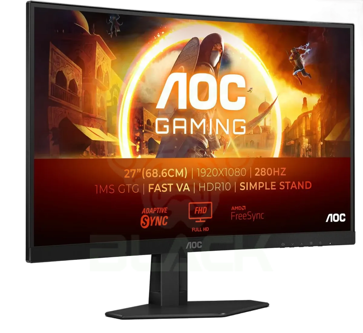 MONITOR GAMER AOC C27G4ZXE 27" CURVO 280 HZ