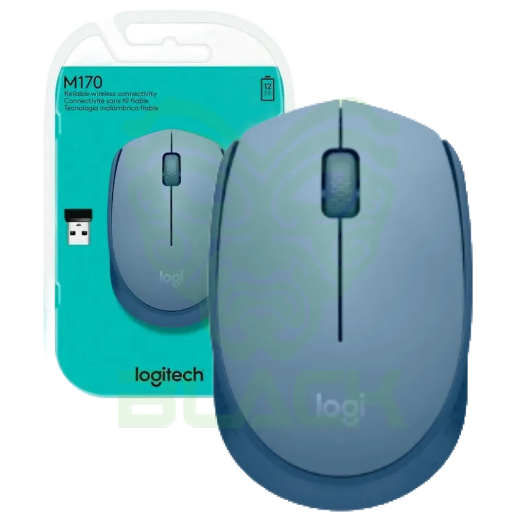 MOUSE INALÁMBRICO LOGITECH M170 BLUE