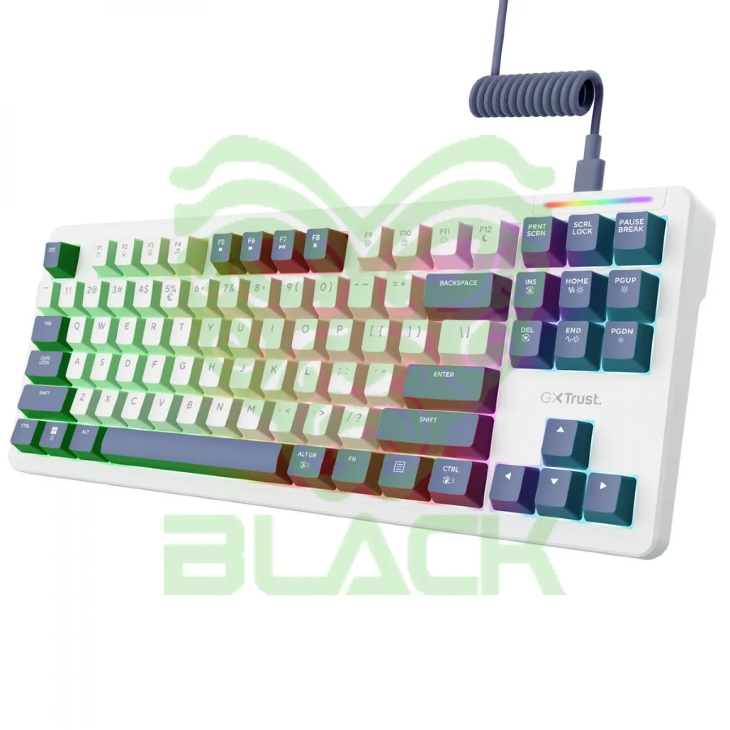 TECLADO TRUST XYRA TKL MECHANICAL GXT872 ES