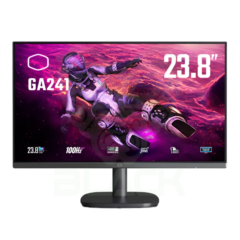 MONITOR COOLER MASTER GA241 23.8" FHD (1920 X 1080) VGA HDMI 100HZ 1MS