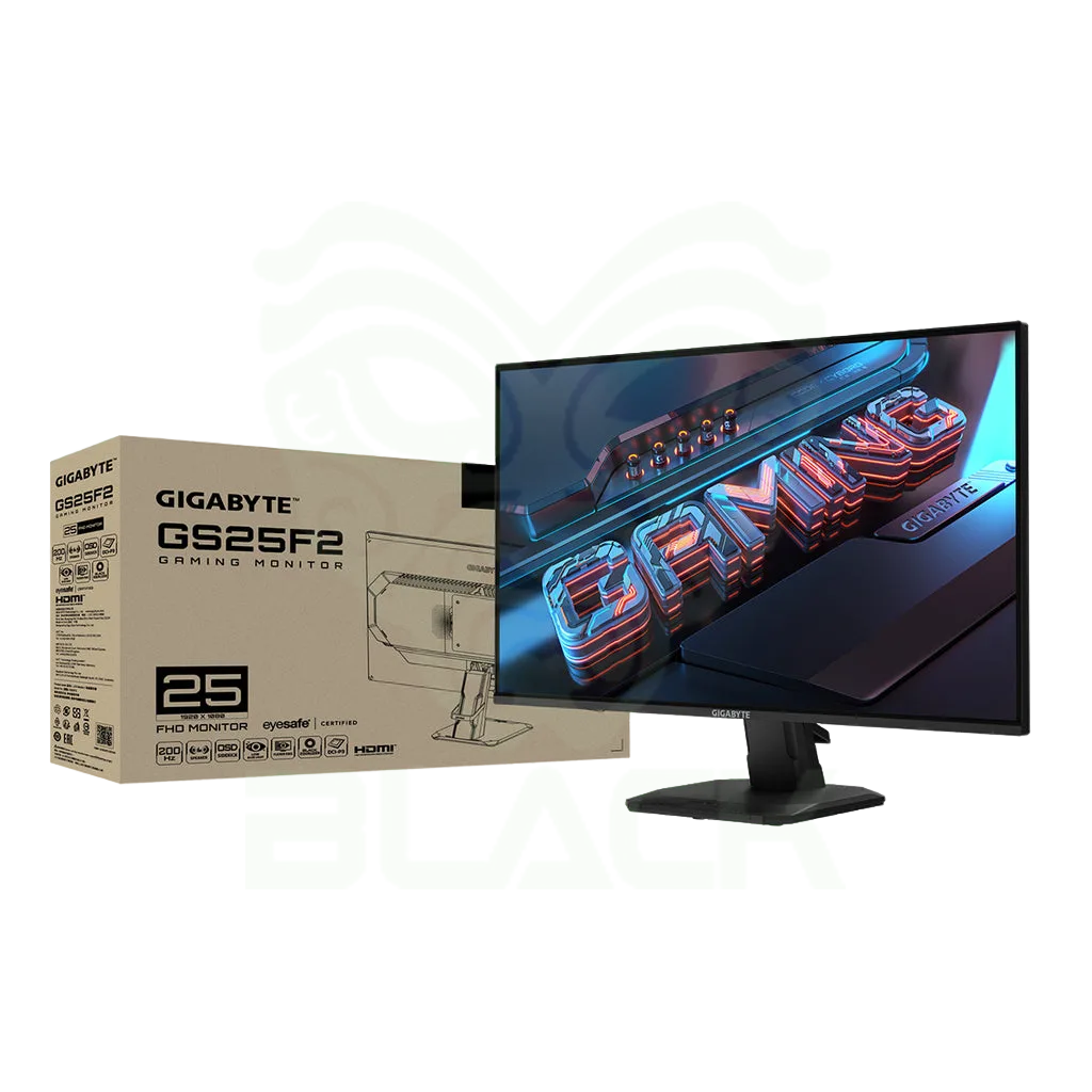 MONITOR GIGABYTE 25" EDGE FHD GS25F2 - 200HZ 1MS