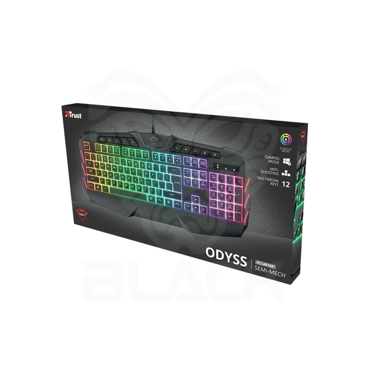 TECLADO TRUST ODYSS SEMI MECH ES GXT881