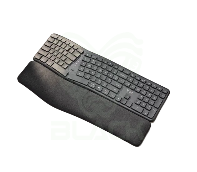 TECLADO TRUST KEYRA ERGO MULTI WIRELESS ES