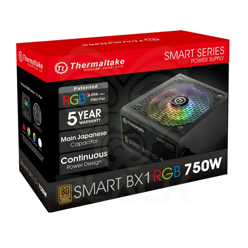 THERMALTAKE SMART BX1 RGB 750W 80 PLUS BRONZE