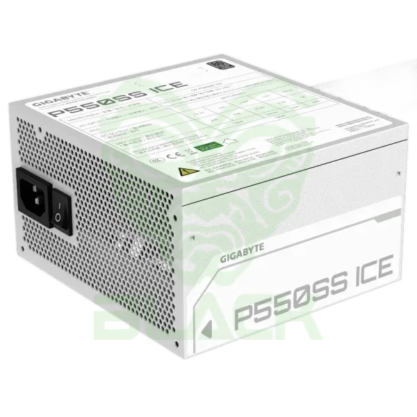 Fuente 550w Gigabyte 80 Plus Silver GP-P550SS Ice