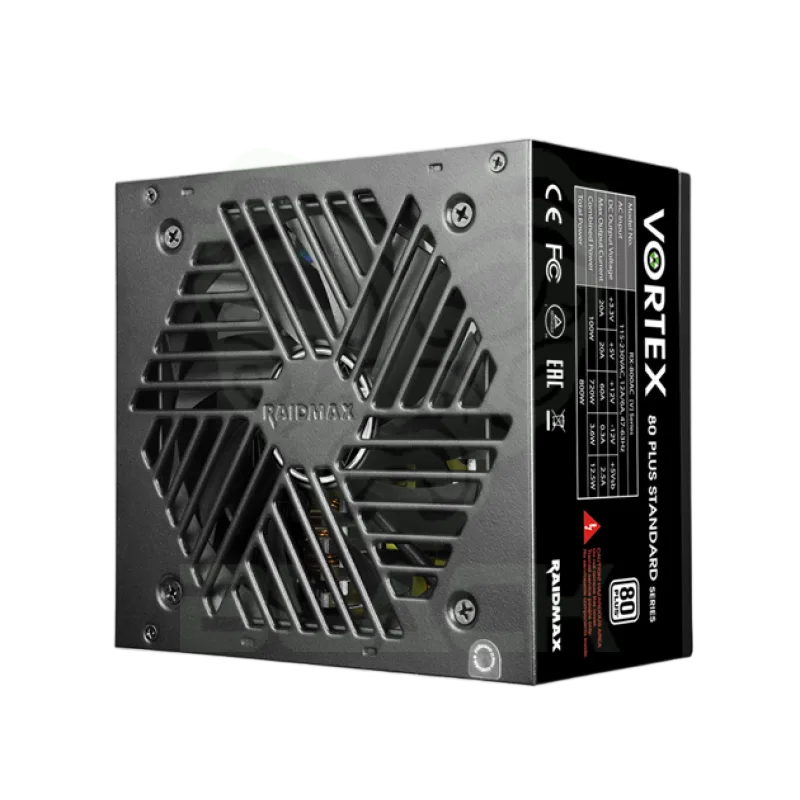 FUENTE 800W RAIDMAX VORTEX 80 PLUS WHITE GAMER