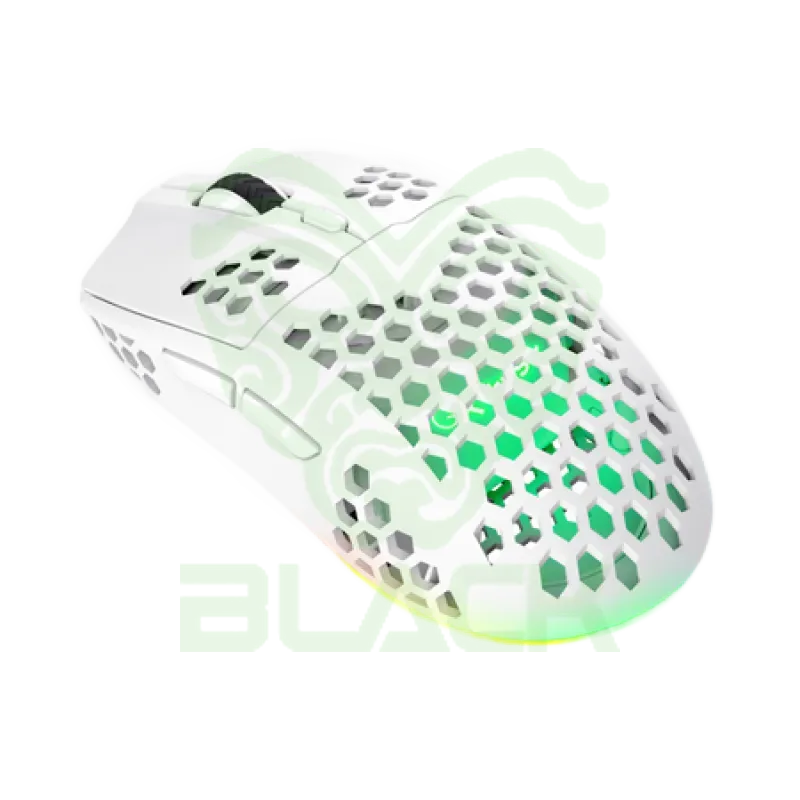 MOUSE TRUST HELOX GAMING WIRELESS LIVIANO WHITE GXT929W