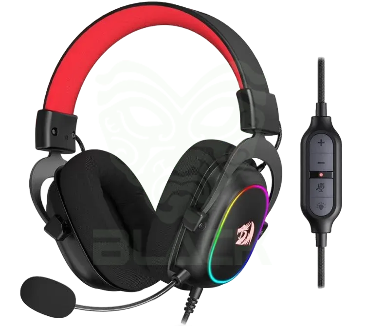 AURICULARES REDRAGON ZEUS X H510 RGB SURROUND 7.1 BLACK