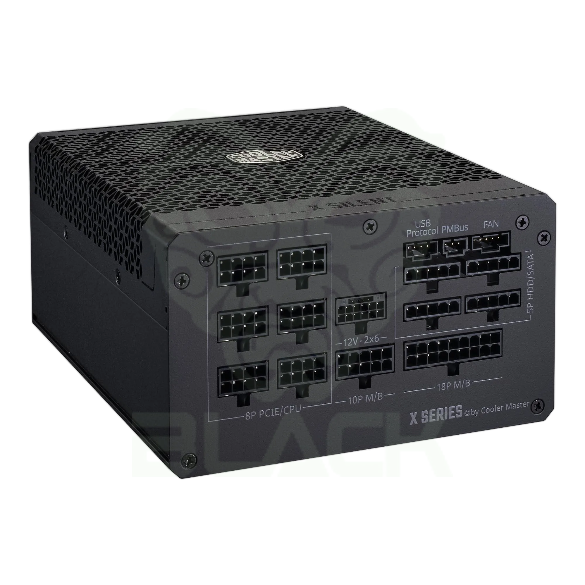 FUENTE COOLER MASTER X SILENT EDGE PLATINUM 850W (FULL MODULAR)