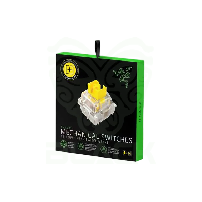 RAZER SWITCH PACK X36 YELLOW LINEAR