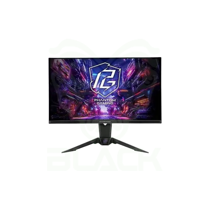 MONITOR GAMER ASROCK PHANTOM GAMING PGO27QFV 27" QHD QD-OLED 360HZ 0.03MS FREESYNC PREMIUM PRO ANTENA WIFI INTEGRADA