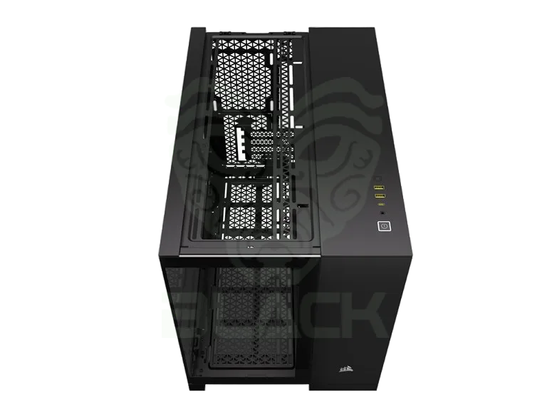 GABINETE CORSAIR 2500X TG MID-TOWER DUAL CHAMBER BLACK