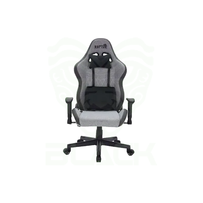 SILLA GAMER RAPTOR THRONE R1 TELA GRIS