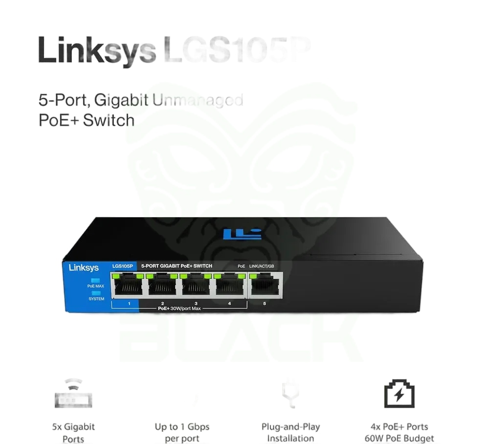 LINKSYS 5-PORT GIGABIT SWITCH