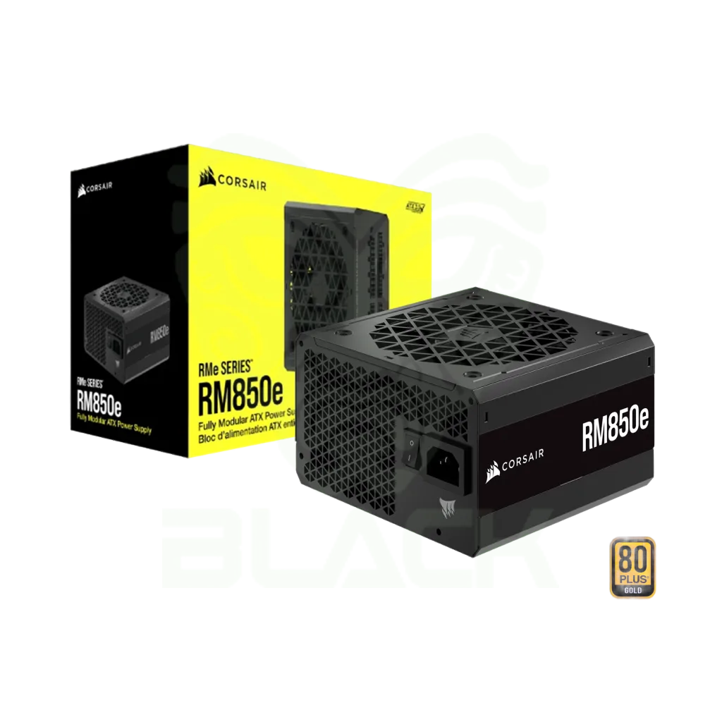 FUENTE CORSAIR RM850E 2025 850W CYBERNETICS GOLD FULL MODULAR PCIE 5.1 WHITE